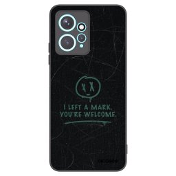 Fekete szilikon tok az alábbi mobiltelefonokra Xiaomi Redmi Note 12 4G - LEFT A MARK