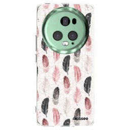 Átlátszó szilikon tok az alábbi mobiltelefonokra Honor Magic5 Pro - Feather 2