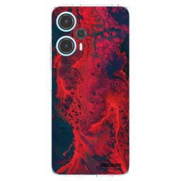 Átlátszó szilikon tok az alábbi mobiltelefonokra Xiaomi Poco F5 - Organic red