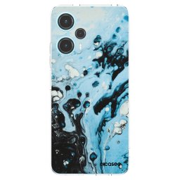 Átlátszó szilikon tok az alábbi mobiltelefonokra Xiaomi Poco F5 - Organic blue