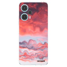 Átlátszó szilikon tok az alábbi mobiltelefonokra Xiaomi Poco F5 - Sunset