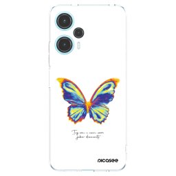 Átlátszó szilikon tok az alábbi mobiltelefonokra Xiaomi Poco F5 - Diamanty White