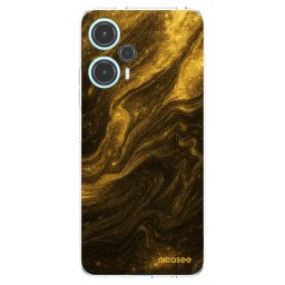 Átlátszó szilikon tok az alábbi mobiltelefonokra Xiaomi Poco F5 - Black