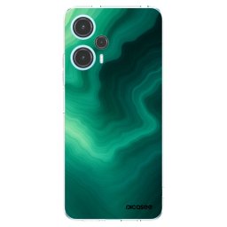 Átlátszó szilikon tok az alábbi mobiltelefonokra Xiaomi Poco F5 - Malachite