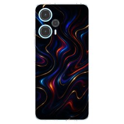 Átlátszó szilikon tok az alábbi mobiltelefonokra Xiaomi Poco F5 - Noir