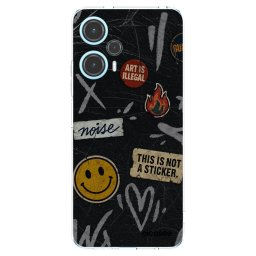 Átlátszó szilikon tok az alábbi mobiltelefonokra Xiaomi Poco F5 - STICKERS x TAGS