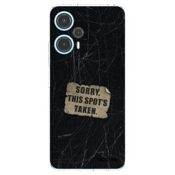 Átlátszó szilikon tok az alábbi mobiltelefonokra Xiaomi Poco F5 - SORRY