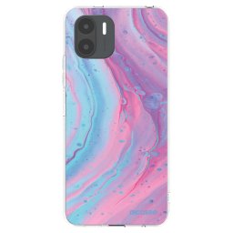 Átlátszó szilikon tok az alábbi mobiltelefonokra Xiaomi Redmi A2 - Pink liquid