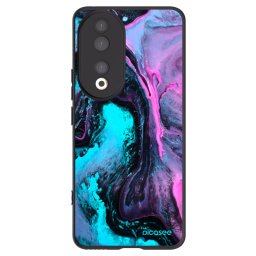 Fekete szilikon tok az alábbi mobiltelefonokra Honor 90 5G - Lean 2