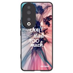Fekete szilikon tok az alábbi mobiltelefonokra Honor 90 5G - Don't think TOO much