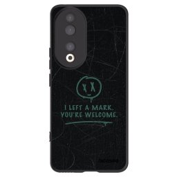 Fekete szilikon tok az alábbi mobiltelefonokra Honor 90 5G - LEFT A MARK