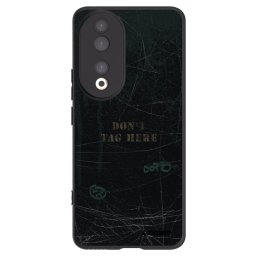 Fekete szilikon tok az alábbi mobiltelefonokra Honor 90 5G - DON´T TAG