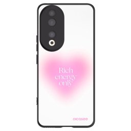 Fekete szilikon tok az alábbi mobiltelefonokra Honor 90 5G - Rich Energy