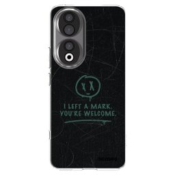 Átlátszó szilikon tok az alábbi mobiltelefonokra Honor 90 5G - LEFT A MARK