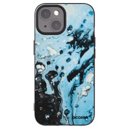 Fekete szilikon tok az alábbi mobiltelefonokra Apple iPhone 15 - Organic blue
