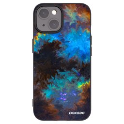 Fekete szilikon tok az alábbi mobiltelefonokra Apple iPhone 15 - Space