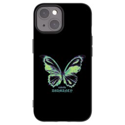 Fekete szilikon tok az alábbi mobiltelefonokra Apple iPhone 15 - Diamanty Blue