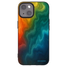 Fekete szilikon tok az alábbi mobiltelefonokra Apple iPhone 15 - Solar