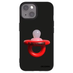 Fekete szilikon tok az alábbi mobiltelefonokra Apple iPhone 15 - Le Dudel