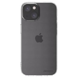 Átlátszó szilikon tok az alábbi mobiltelefonokra Apple iPhone 15 - Clear