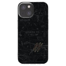 Átlátszó szilikon tok az alábbi mobiltelefonokra Apple iPhone 15 - SCRATCH