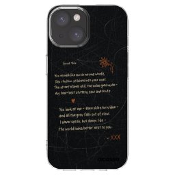 Átlátszó szilikon tok az alábbi mobiltelefonokra Apple iPhone 15 - POET