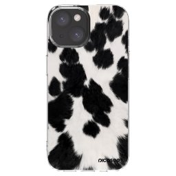 Átlátszó szilikon tok az alábbi mobiltelefonokra Apple iPhone 15 - Black Moo