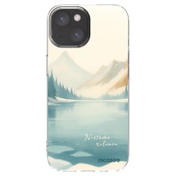 Átlátszó szilikon tok az alábbi mobiltelefonokra Apple iPhone 15 - NOTHERN SILENCE