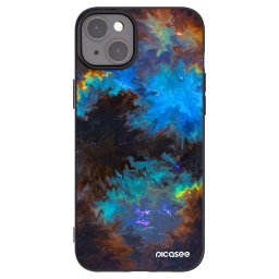 Fekete szilikon tok az alábbi mobiltelefonokra Apple iPhone 15 Plus - Space