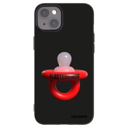 Silikonový černý obal pro Apple iPhone 15 Plus - Le Dudel