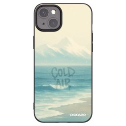 Fekete szilikon tok az alábbi mobiltelefonokra Apple iPhone 15 Plus - COLD AIR