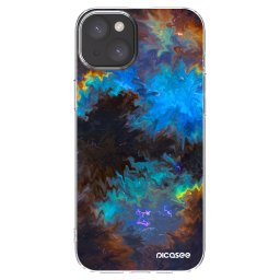 Átlátszó szilikon tok az alábbi mobiltelefonokra Apple iPhone 15 Plus - Space