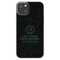 Átlátszó szilikon tok az alábbi mobiltelefonokra Apple iPhone 15 Plus - LEFT A MARK
