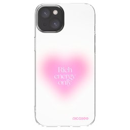 Átlátszó szilikon tok az alábbi mobiltelefonokra Apple iPhone 15 Plus - Rich Energy