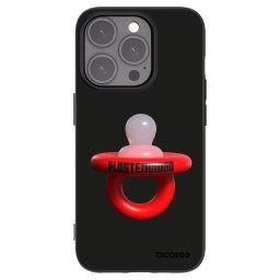 Silikonový černý obal pro Apple iPhone 15 Pro - Le Dudel