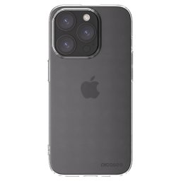 Átlátszó szilikon tok az alábbi mobiltelefonokra Apple iPhone 15 Pro - Clear
