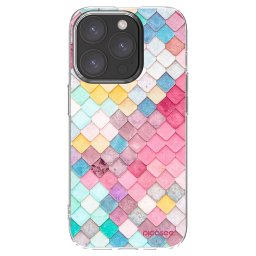 Átlátszó szilikon tok az alábbi mobiltelefonokra Apple iPhone 15 Pro - Colorful roof