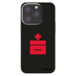 Átlátszó szilikon tok az alábbi mobiltelefonokra Apple iPhone 15 Pro - Le Plastenciaga