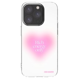 Átlátszó szilikon tok az alábbi mobiltelefonokra Apple iPhone 15 Pro - Rich Energy