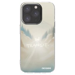 Átlátszó szilikon tok az alábbi mobiltelefonokra Apple iPhone 15 Pro - IN TRANSIT