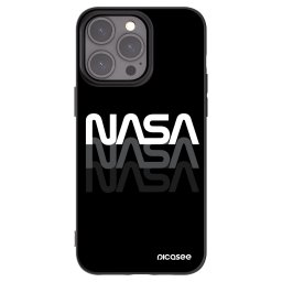Fekete szilikon tok az alábbi mobiltelefonokra Apple iPhone 15 Pro Max - NASA Triple