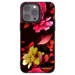 Fekete szilikon tok az alábbi mobiltelefonokra Apple iPhone 15 Pro Max - Dark Peonny