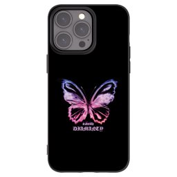 Fekete szilikon tok az alábbi mobiltelefonokra Apple iPhone 15 Pro Max - Diamanty Purple