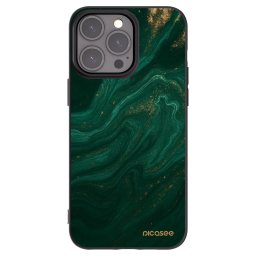 Fekete szilikon tok az alábbi mobiltelefonokra Apple iPhone 15 Pro Max - Green