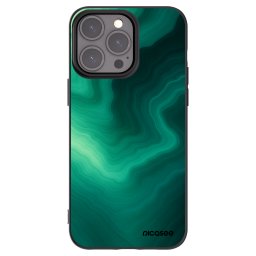 Fekete szilikon tok az alábbi mobiltelefonokra Apple iPhone 15 Pro Max - Malachite