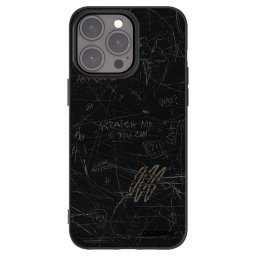 Fekete szilikon tok az alábbi mobiltelefonokra Apple iPhone 15 Pro Max - SCRATCH
