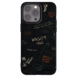 Fekete szilikon tok az alábbi mobiltelefonokra Apple iPhone 15 Pro Max - CONFESSION