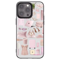 Fekete szilikon tok az alábbi mobiltelefonokra Apple iPhone 15 Pro Max - Glam Babe