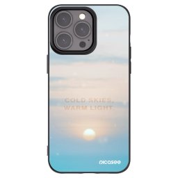 Fekete szilikon tok az alábbi mobiltelefonokra Apple iPhone 15 Pro Max - COLD SKIES