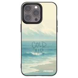 Fekete szilikon tok az alábbi mobiltelefonokra Apple iPhone 15 Pro Max - COLD AIR